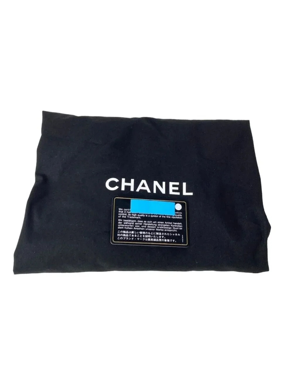 Chanel Tote Deauville Line GM Black Chain Shoulder Leather